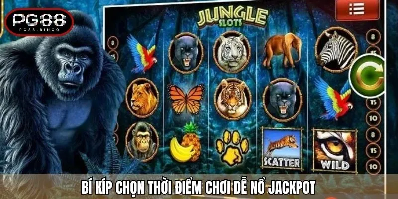 Bí kíp chọn thời điểm chơi dễ nổ jackpot