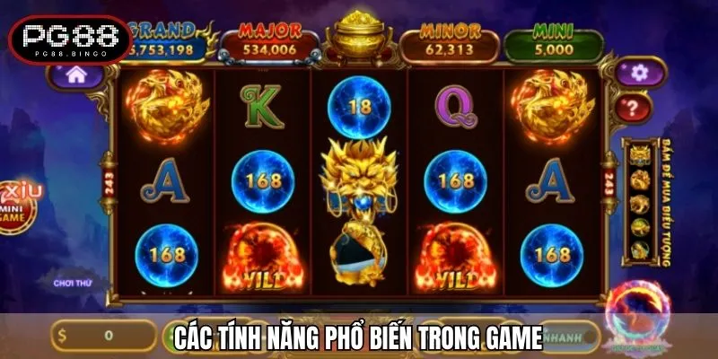 Các tính năng phổ biến trong game
