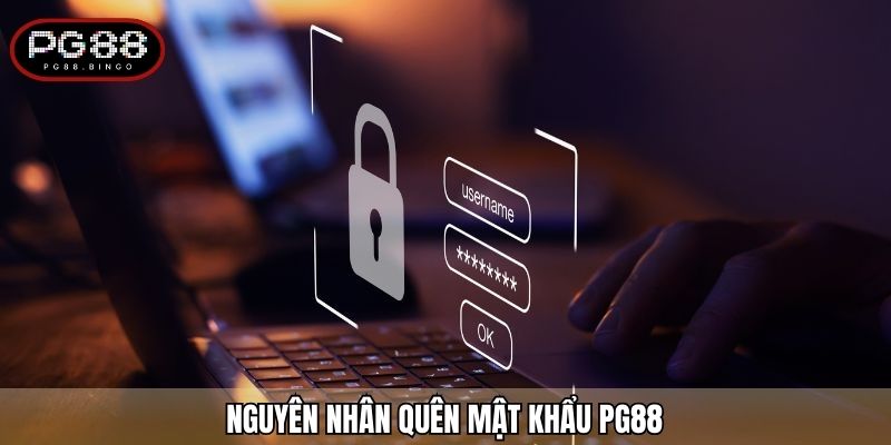 Nguyên nhân quên mật khẩu PG88